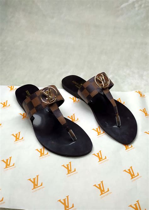 louis vuitton slip on sandals.